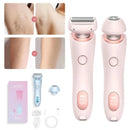 2-in-1 Electric Hair Remover for Women – Bikini, Face & Body Trimmer (Rechargeable)