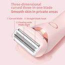 2-in-1 Electric Hair Remover for Women – Bikini, Face & Body Trimmer (Rechargeable)
