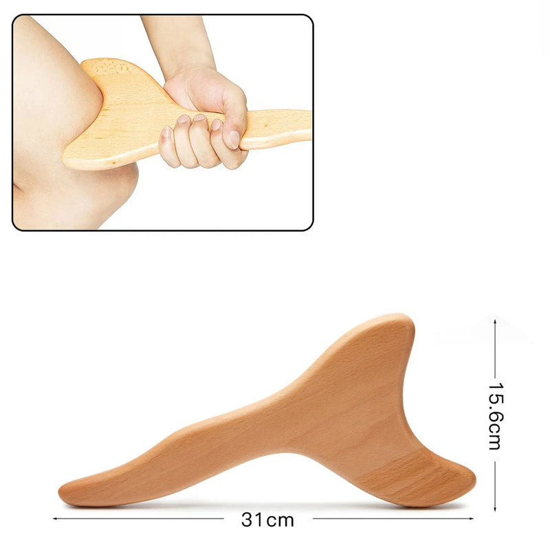 Wooden Massage Tool for Body & Relaxation