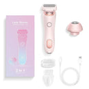 2-in-1 Electric Hair Remover for Women – Bikini, Face & Body Trimmer (Rechargeable)