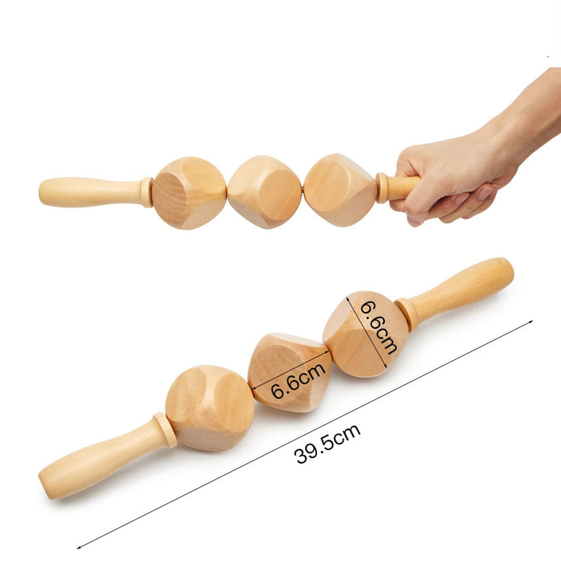 Wooden Massage Tool for Body & Relaxation