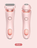 2-in-1 Electric Hair Remover for Women – Bikini, Face & Body Trimmer (Rechargeable)