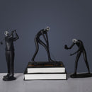 Resin Crafts Athletes Sculpture Home Decoration