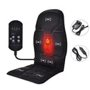Full-Body Vibration Massage Chair Pad Cushion With Heat Option Home Office Car Seat Massager