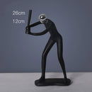 Resin Crafts Athletes Sculpture Home Decoration