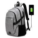Men's Backpack USB port - Tifflylah 