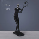 Resin Crafts Athletes Sculpture Home Decoration