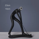 Resin Crafts Athletes Sculpture Home Decoration