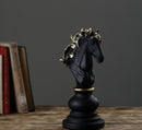 Resin Antique Chess Crafts Art Ornaments Home Decor