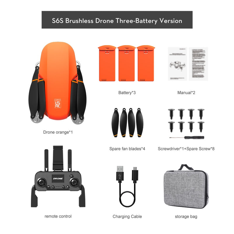 S6S MINI Brushless GPS Drone