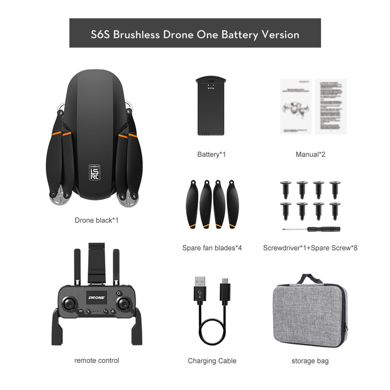 S6S MINI Brushless GPS Drone
