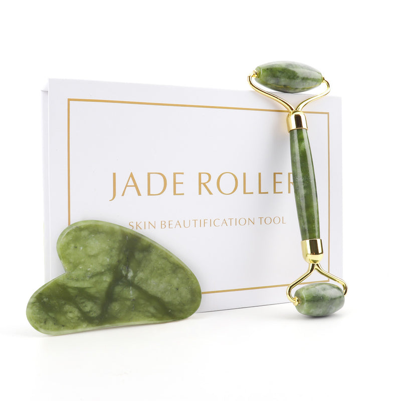 Jade Facial Roller Set